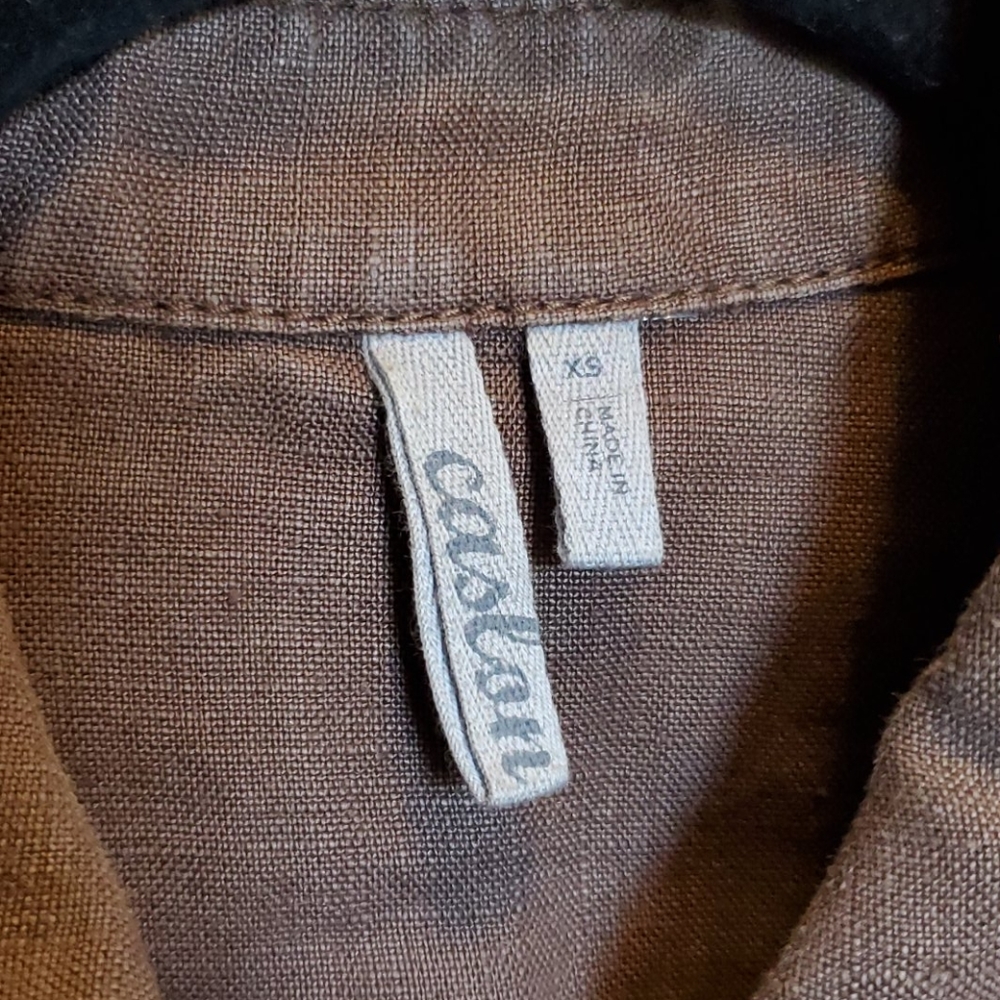Caslon Linen Utility Jacket - Picture 6 of 7